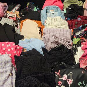 Bulk 35 Outfits Girls Children size 4-5 School Clothes